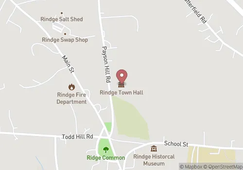 Rindge Town Clerk Map