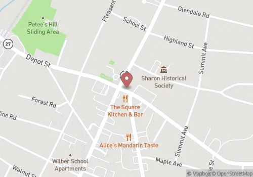 Sharon Town Clerk Map