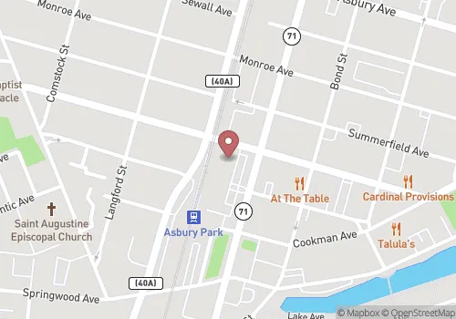 Asbury Park City Registrar Map