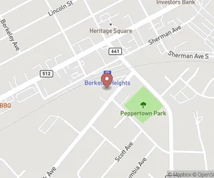 Berkeley Heights Township Registrar Map