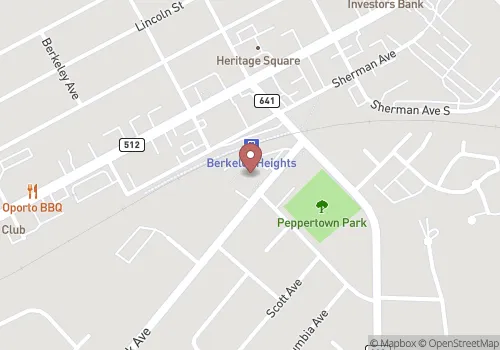 Berkeley Heights Township Registrar Map