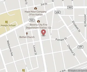 Beverly City Registrar Map