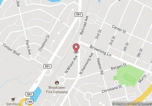 Brooklawn Borough Registrar Map