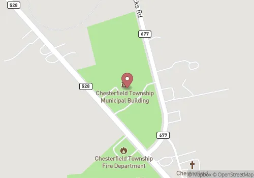 Chesterfield Township Registrar Map