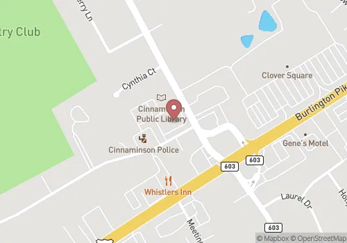 Cinnaminson Township Registrar Map