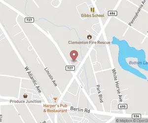 Clementon Borough Registrar Map