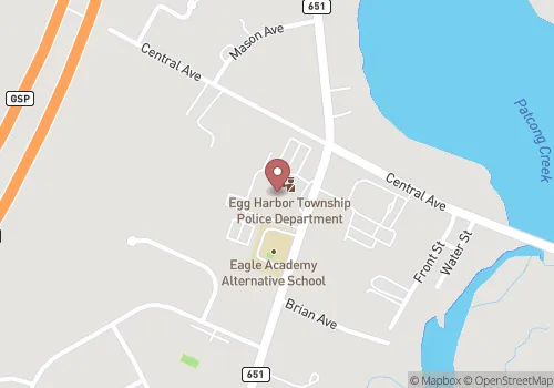 Egg Harbor Township Registrar Map