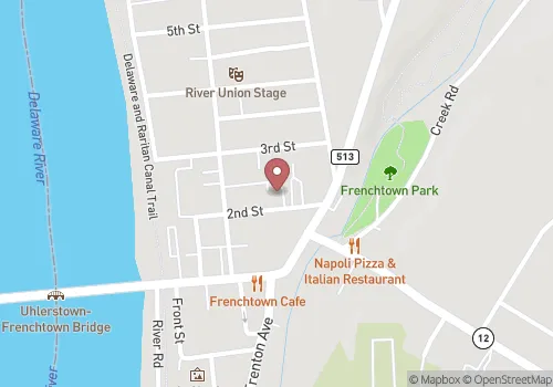 Frenchtown Borough Registrar Map