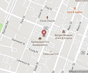 Hackensack City Registrar Map