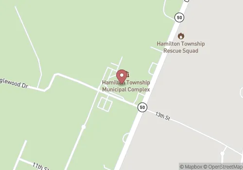 Hamilton Township Registrar Map