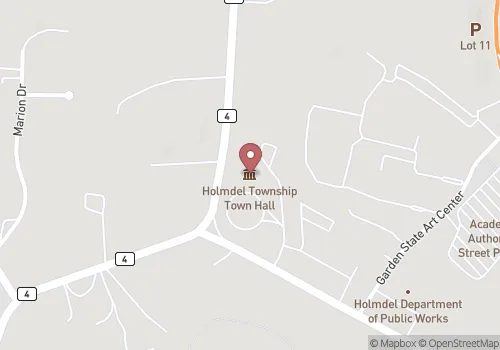 Holmdel Township Registrar Map