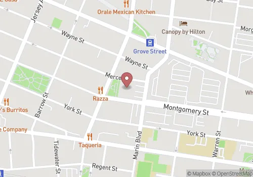 Jersey City Registrar Map