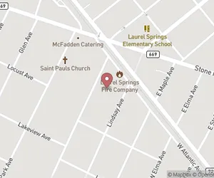 Laurel Springs Borough Registrar Map