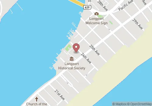 Longport Borough Registrar Map