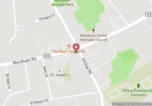 Mendham Borough Registrar Map