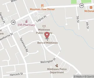 Middlesex Borough Registrar Map