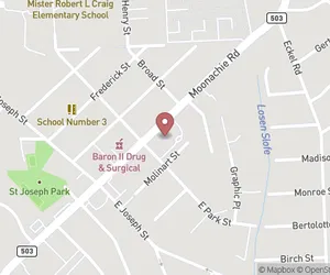 Moonachie Borough Registrar Map