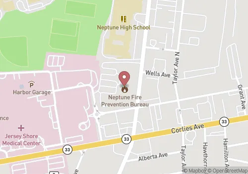 Neptune Township Registrar Map