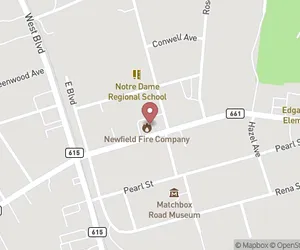 Newfield Borough Registrar Map