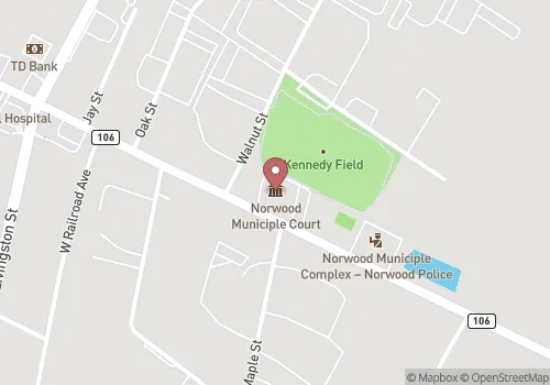 Norwood Borough Registrar Map