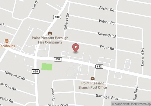 Point Pleasant Borough Registrar Map