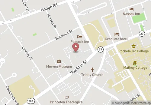 Princeton Registrar Map