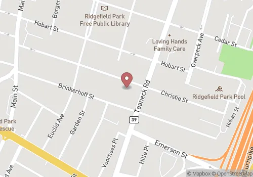 Ridgefield Park Village Registrar Map