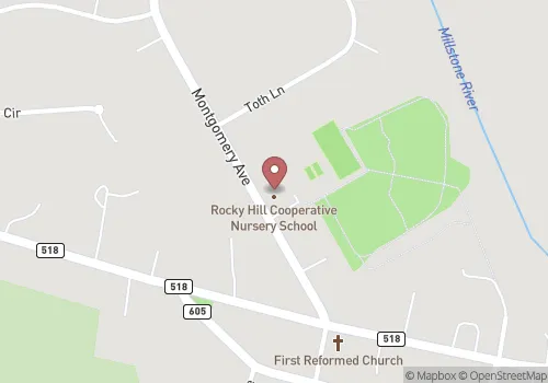 Rocky Hill Borough Registrar Map