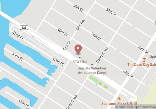 Sea Isle City Registrar Map