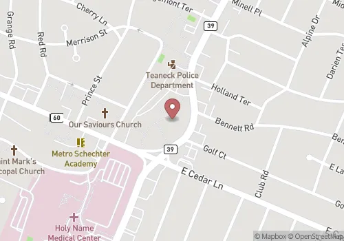 Teaneck Township Registrar Map