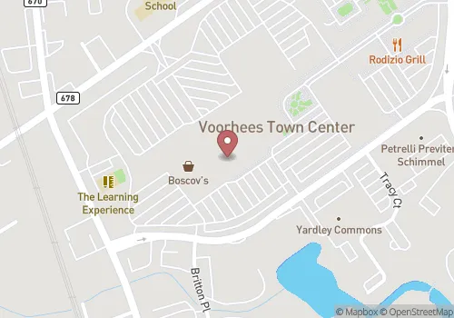 Voorhees Township Registrar Map