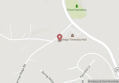 Wantage Township Registrar Map