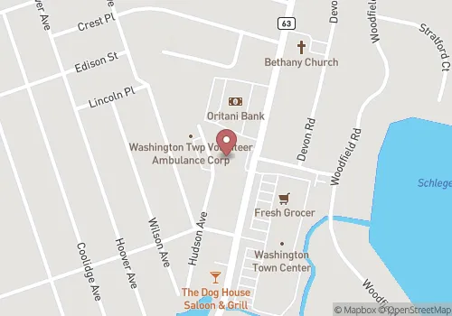 Washington Township Registrar Map