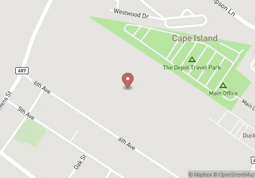 West Cape May Borough Registrar Map