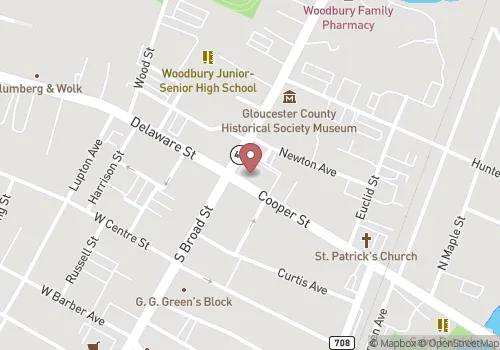 Woodbury City Registrar Map