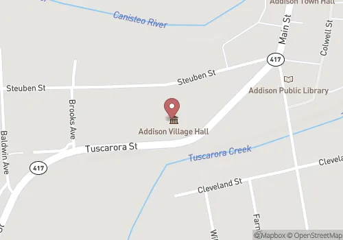 Village of Addison Clerk Map