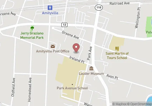 Village of Amityville Clerk Map