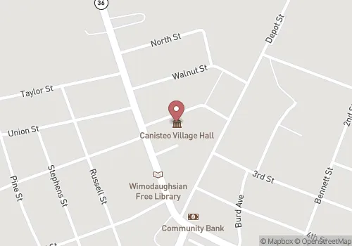 Village of Canisteo Clerk Map