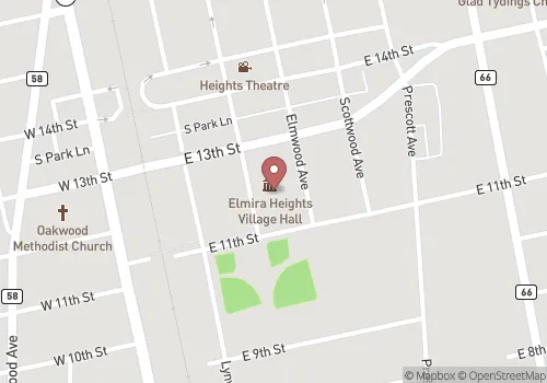 Village of Elmira Heights Clerk Map