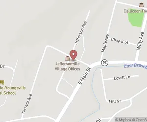 Village of Jeffersonville Clerk Map