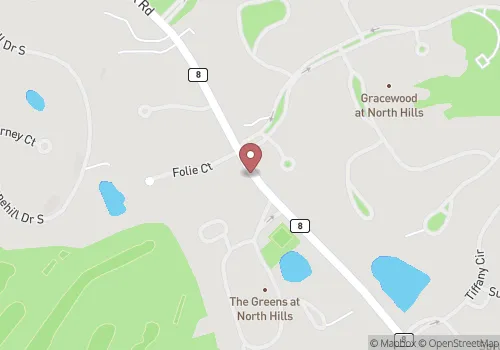 Village of North Hills Clerk Map