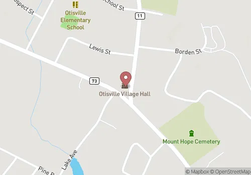 Village of Otisville Clerk Map