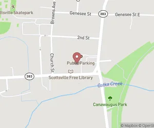 Village of Scottsville Clerk Map