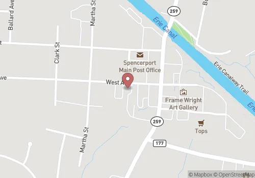 Village of Spencerport Clerk Map