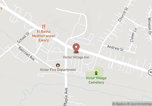 Village of Victor Clerk Map