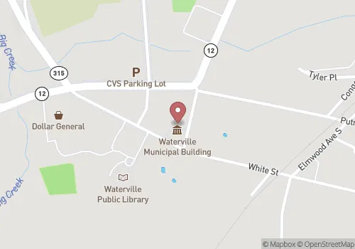 Village of Waterville Clerk Map