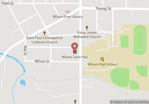 Village of Wilson Clerk Map