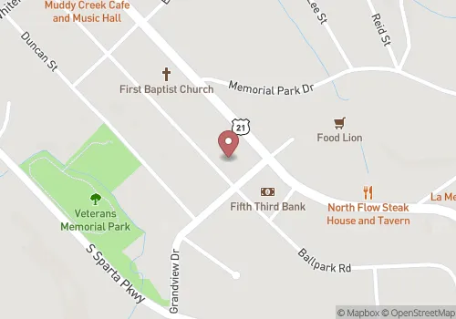 Alleghany County Register of Deeds Map
