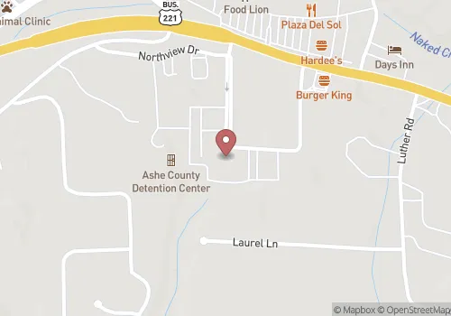 Ashe County Register of Deeds Map
