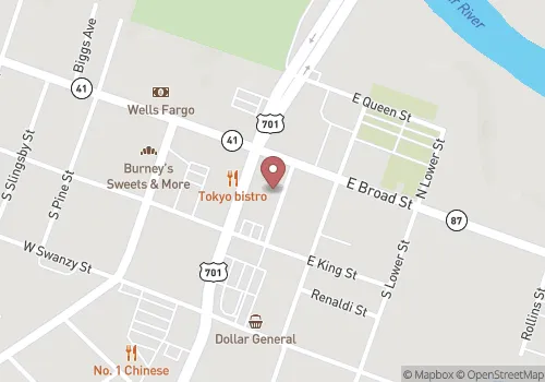 Bladen County Register of Deeds Map